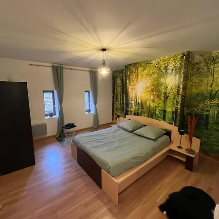 Tatil Evi L'echappee Verte Ambiance Nature Deville (Ardennes)